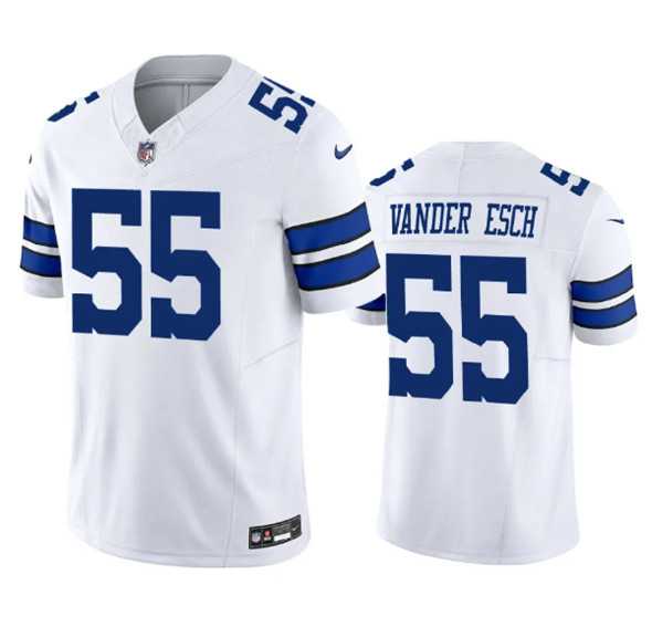 Men & Women & Youth Dallas Cowboys #55 Leighton Vander Esch White 2023 F.U.S.E. Vapor Limited Stitched Football Jersey->dallas cowboys->NFL Jersey